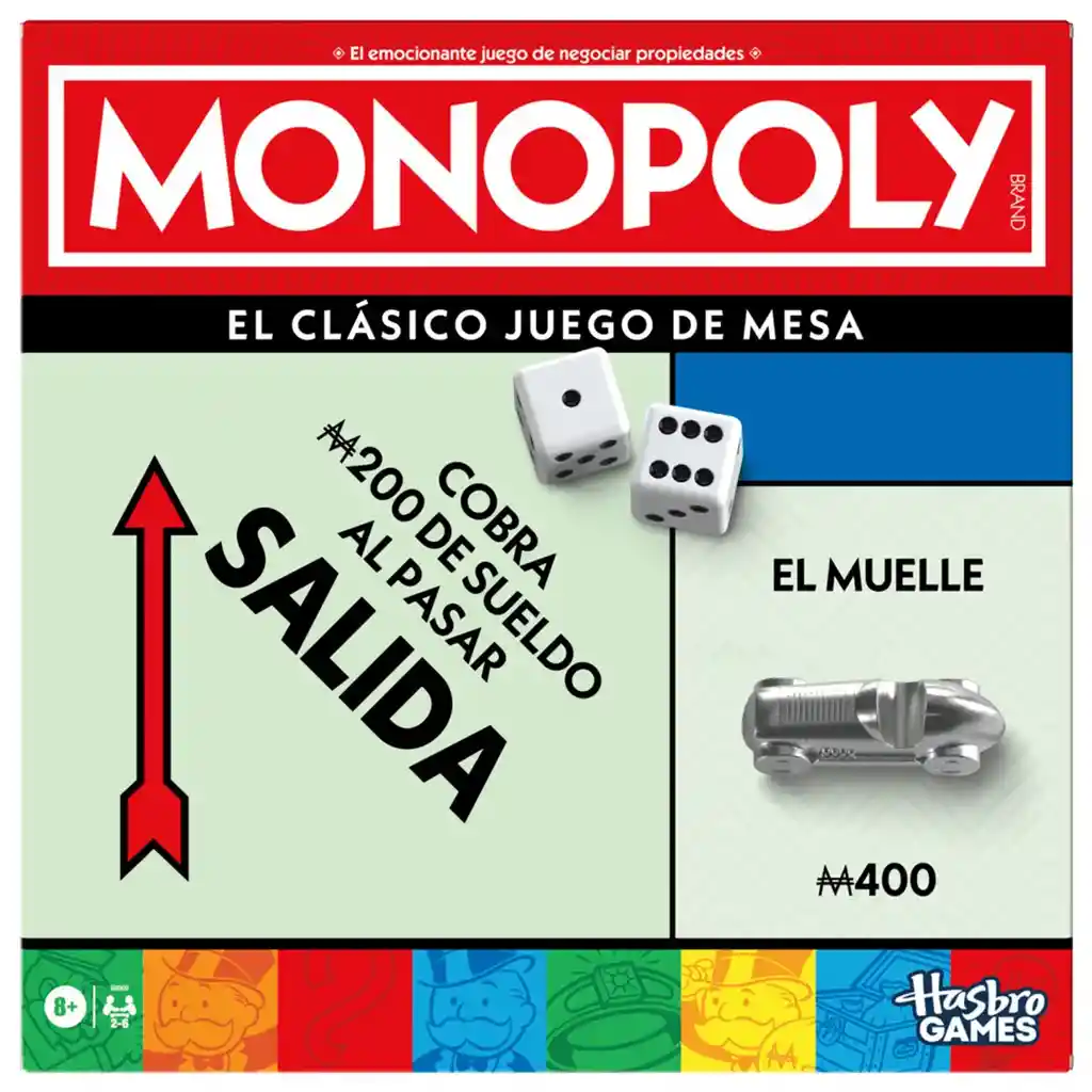 Juego De Mesa Monopoly Clasico