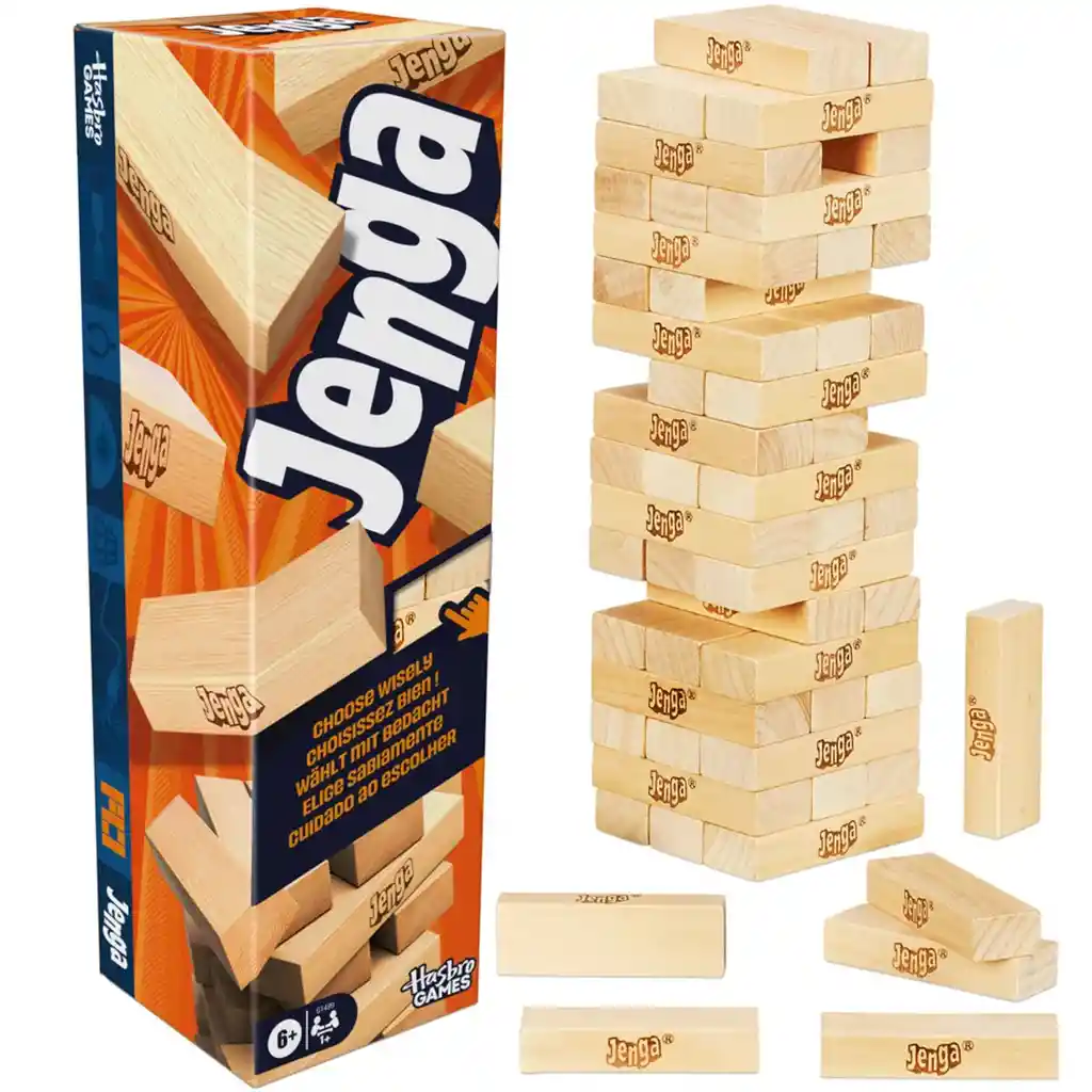 Juego De Mesa Hasbro Gaming Hasbro Games Jenga Dado Digital
