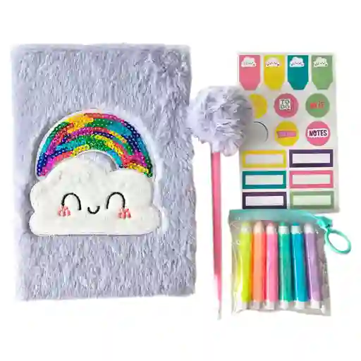 Set Deluxe Nube Rainbow Lila