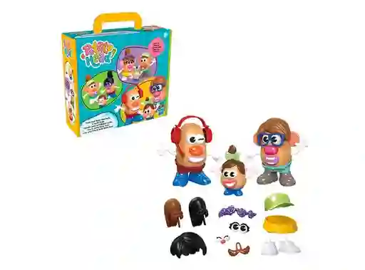 Figura Didactica Cara De Papa Crea Tu Familia