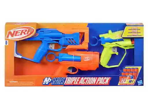 Lanzador Nerf N Series Triple Action