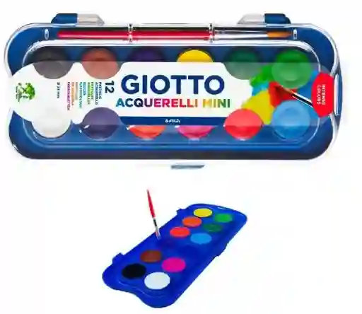 Acuarela Giotto 12 Colores 23m