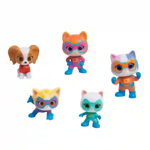 Super Kitties Hero Squad Figure Set