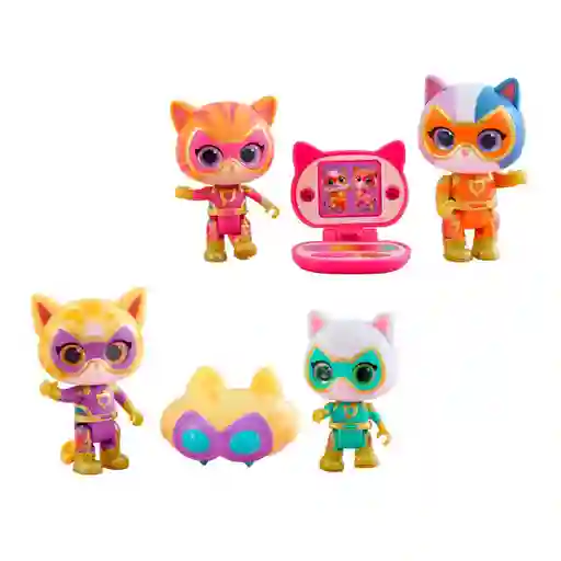 Super Kitties -purr Charged  2pk Figures