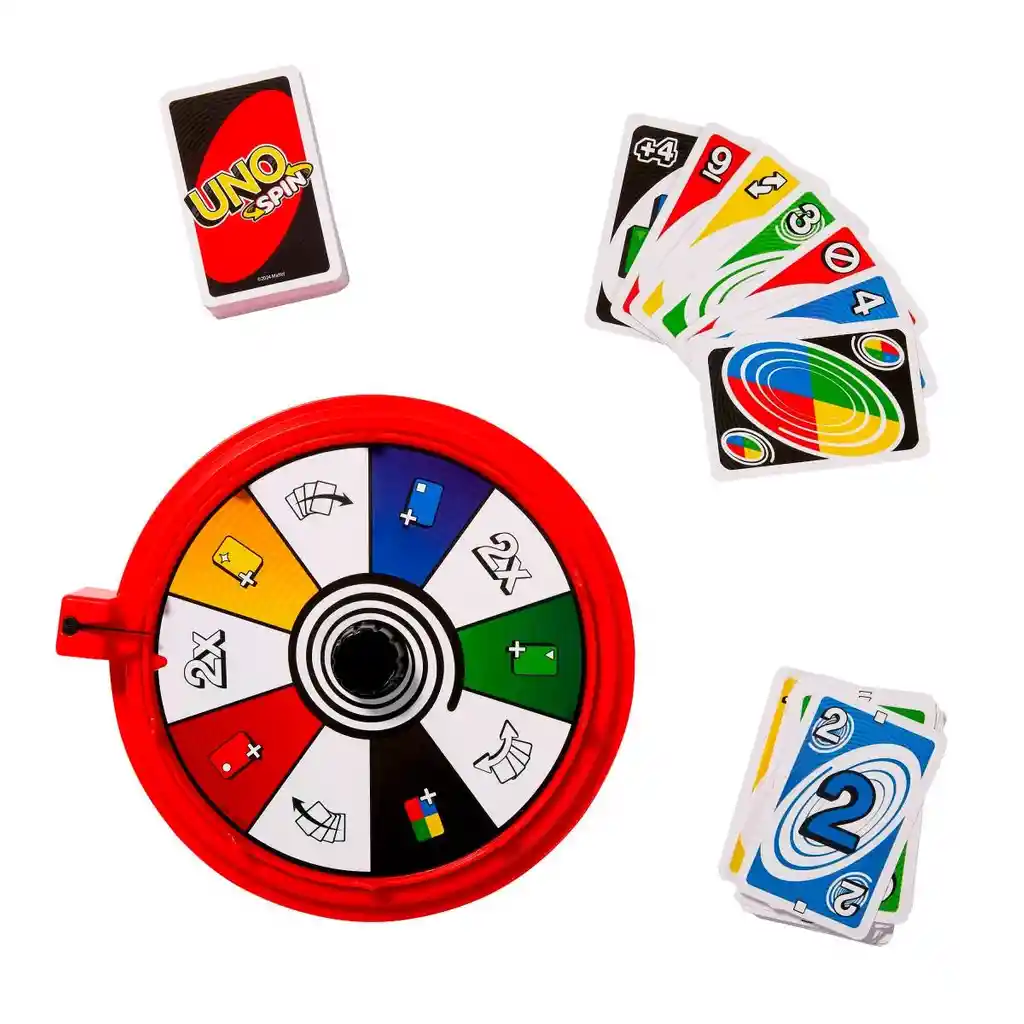 Uno Juego De Mesa Spin Nueva Edición Para Niños