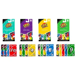 Uno Juego De Cartas Paquetes Complementarios