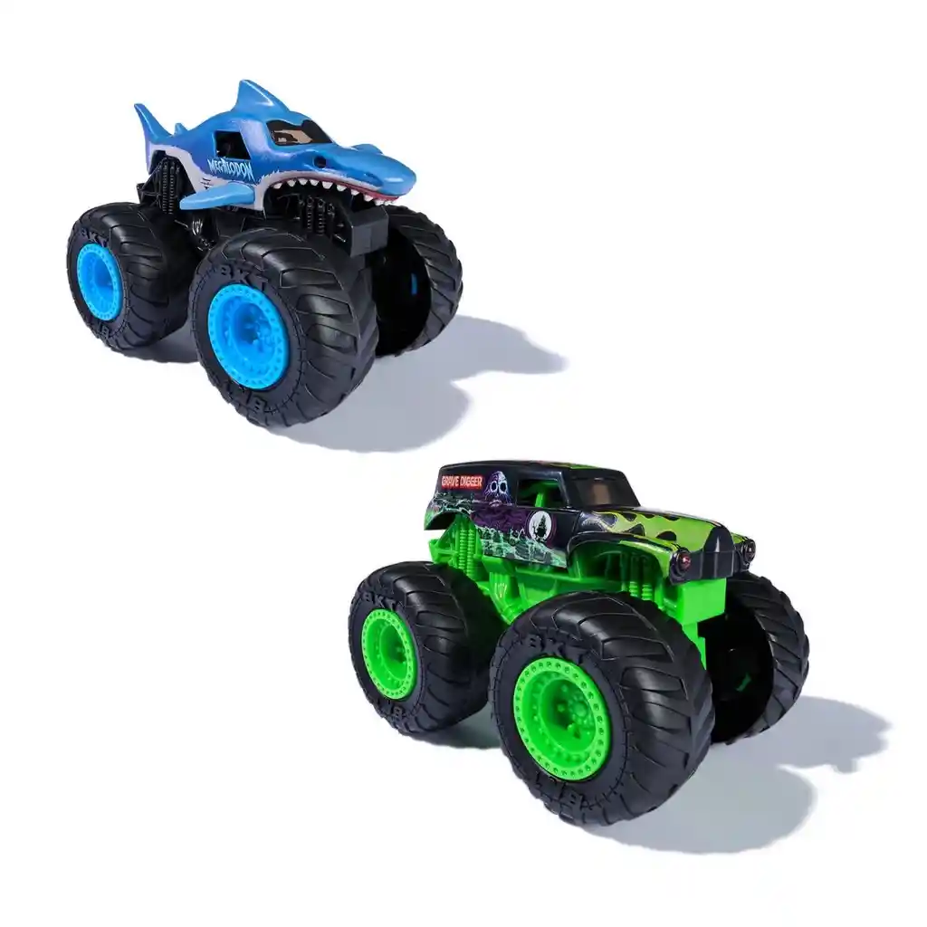 Monster Jam Auto C/luz Y Sonido
