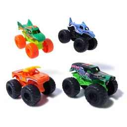 Monster Jam Set 4 Autos 1:72
