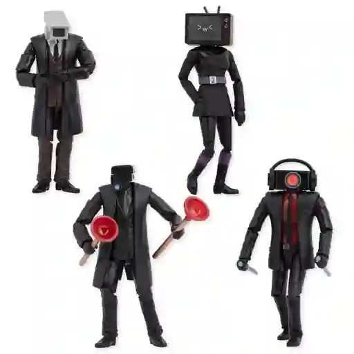 Skibidi Toilet Figuras D 15cm Deluxe