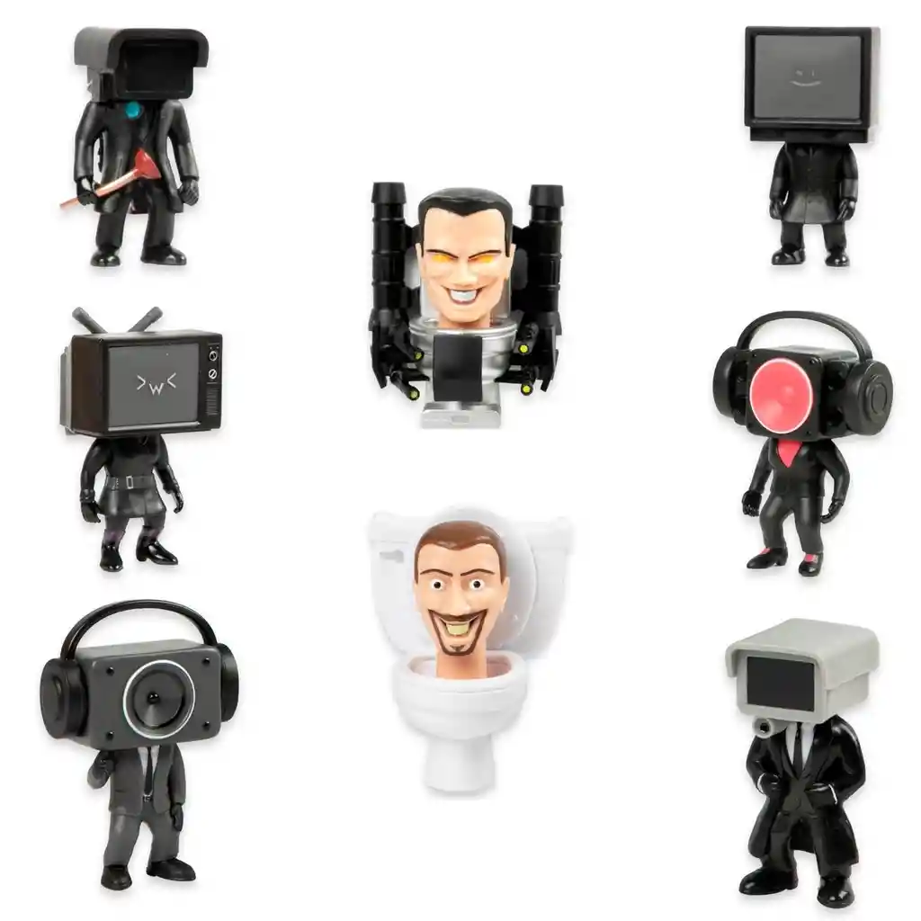 Skibidi Toilet Figuras Collector