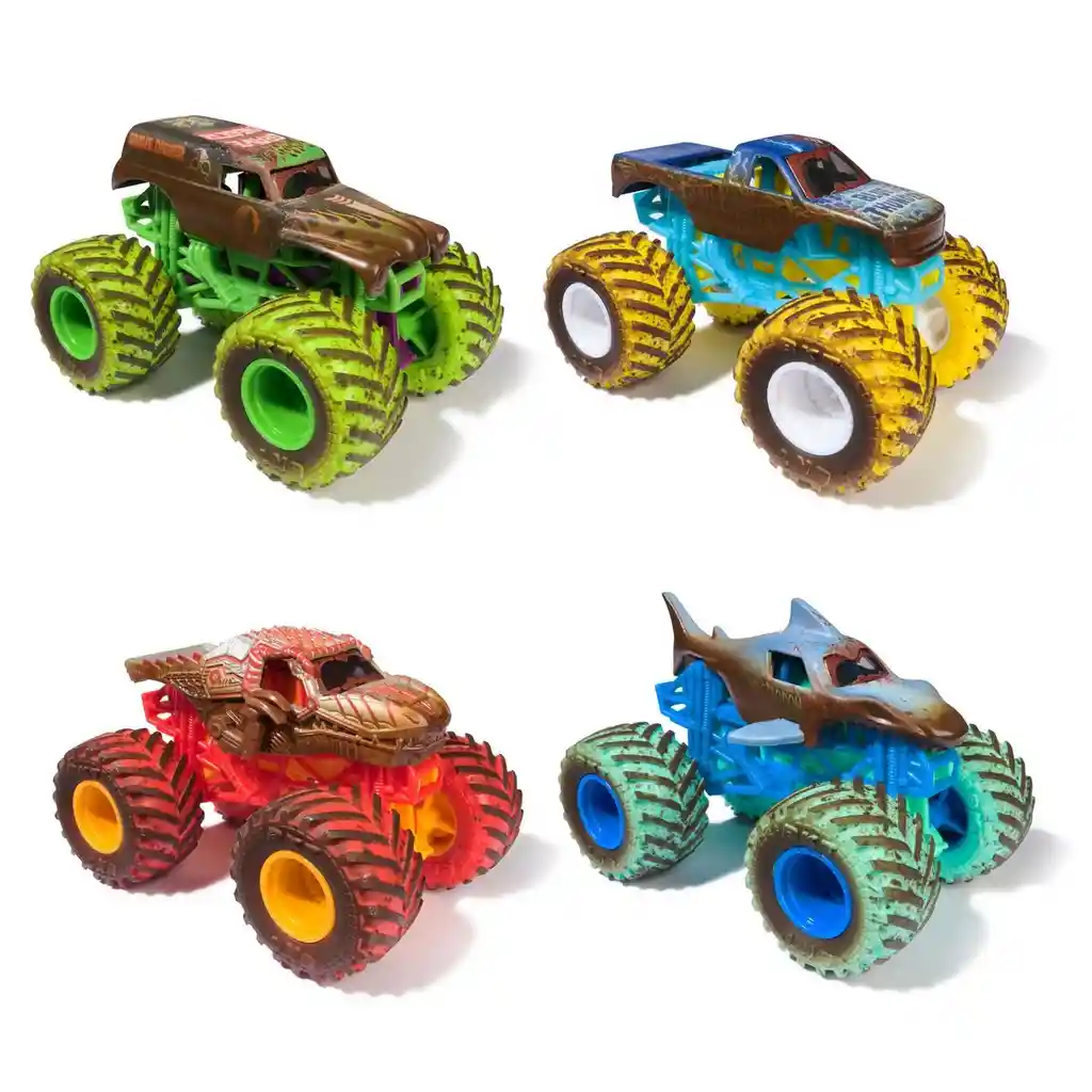 Monster Jam Veh 1:64 Cambia Color