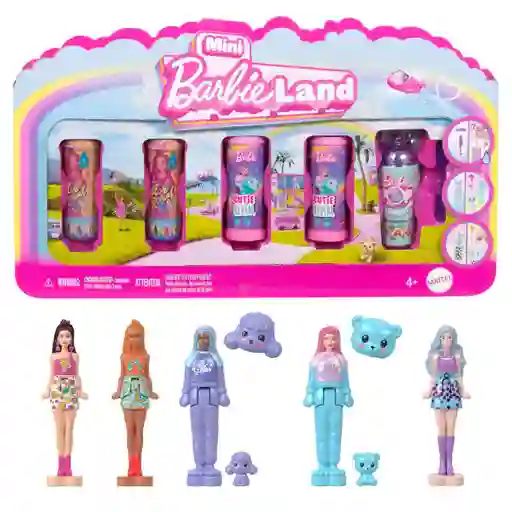 Barbie Mini Barbieland Reveal Dolls Bundle - Spring