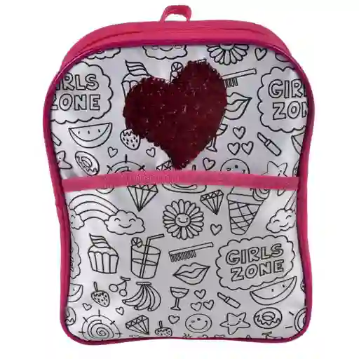 Mochila Para Colorear Lavable