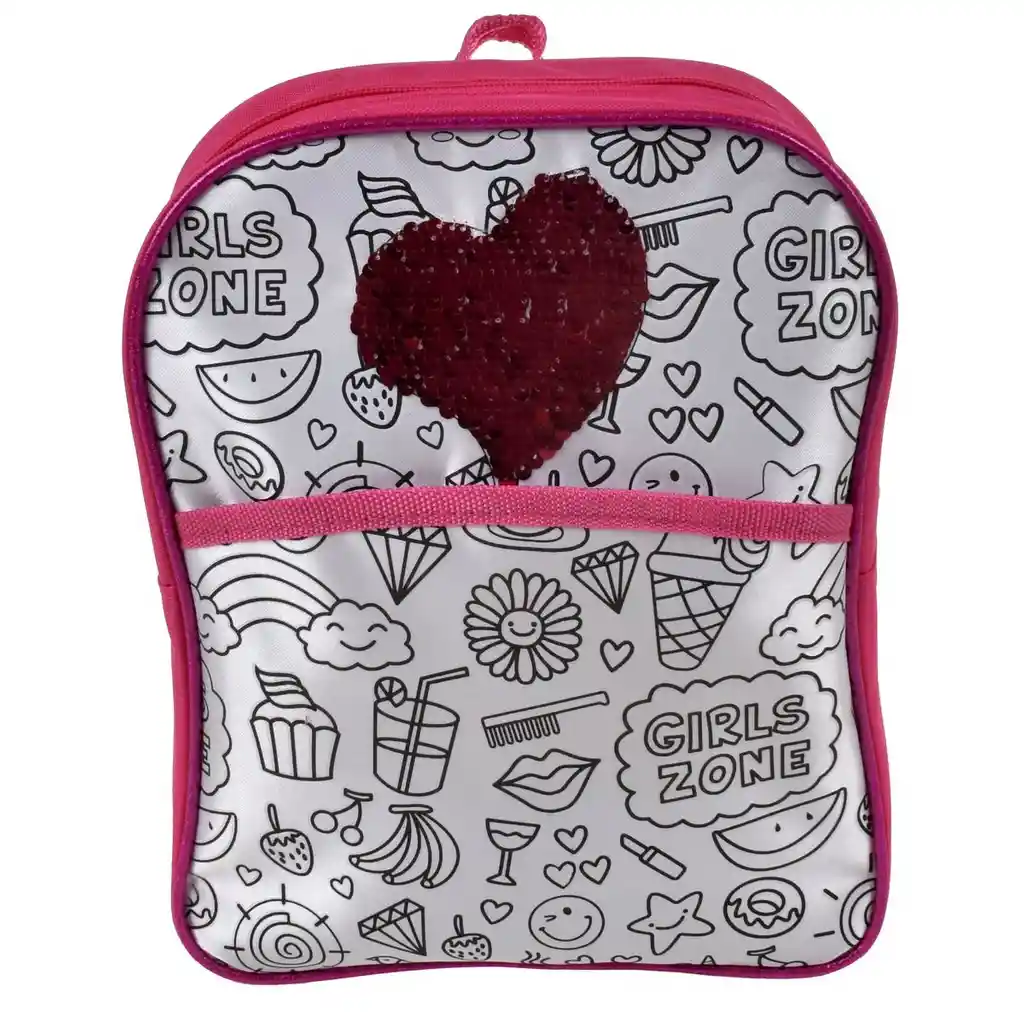 Mochila Para Colorear Lavable