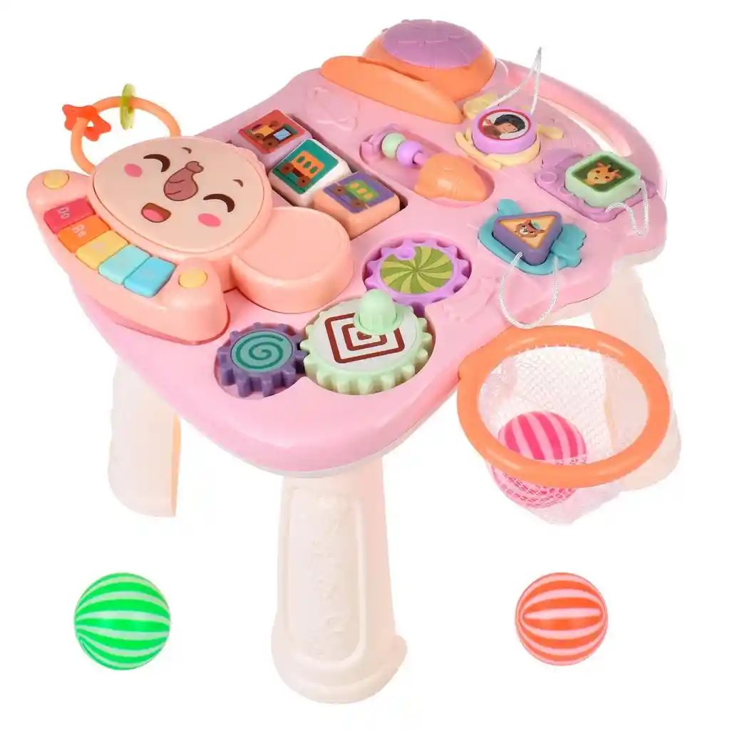 Mesa Educativa Con Actividades