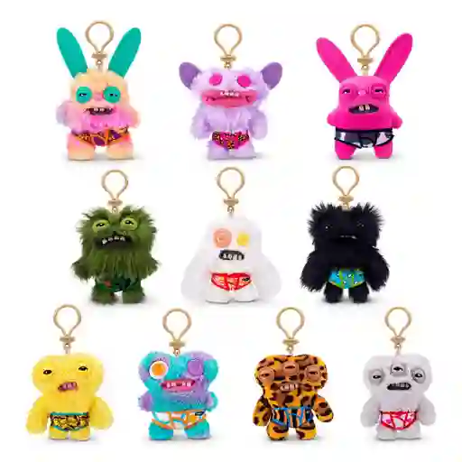 Peluche Llavero Fugglers De 13 Cms De Zuru