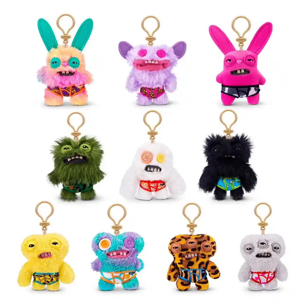 Peluche Llavero Fugglers De 13 Cms De Zuru