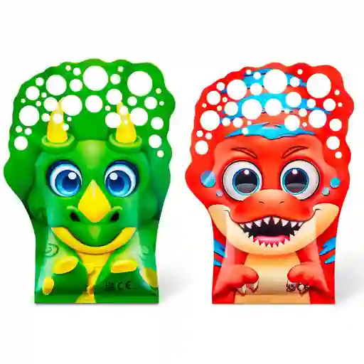 Guante Lanza Burbujas Dino Series 2 Bunch O Bubbles