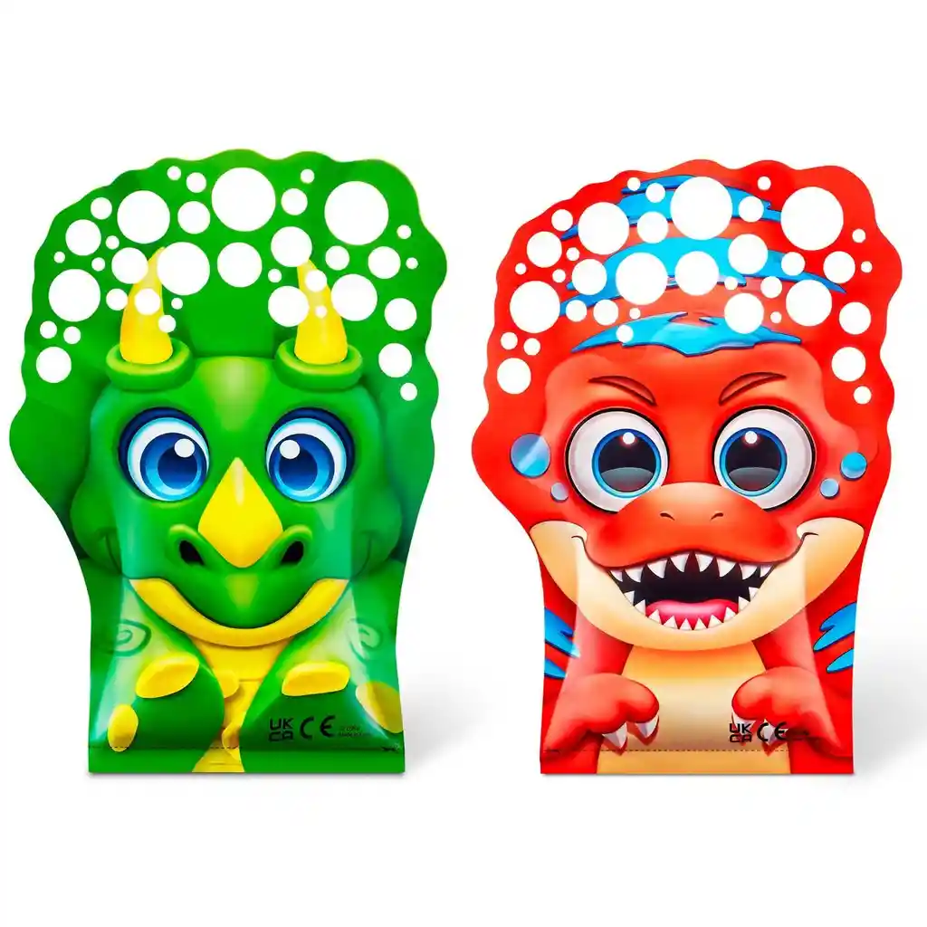 Guante Lanza Burbujas Dino Series 2 Bunch O Bubbles