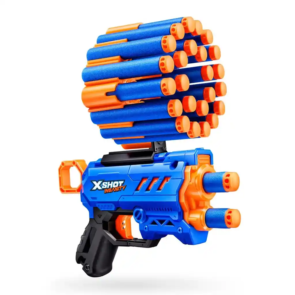 Lanza Dardos Insanity Micro Blaster Con 24 Dardos X-shot