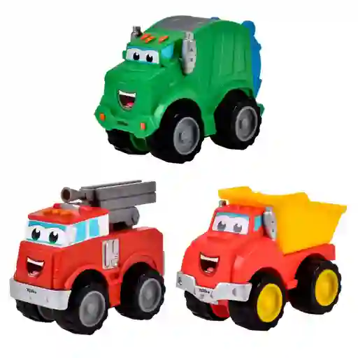 Vehículo Pullback Chuck And Friends Tonka