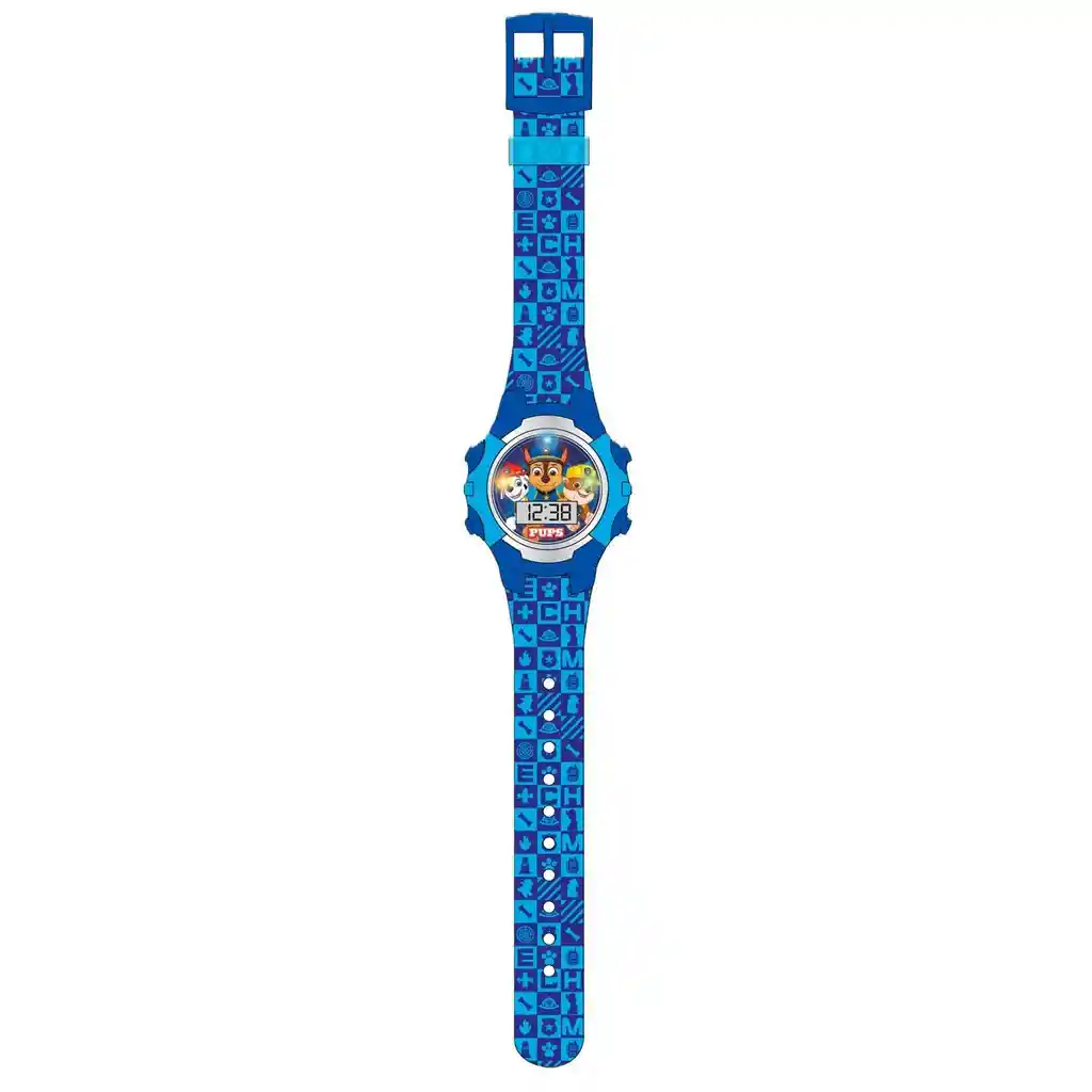 Reloj Paw Patrol Lcd Parpadeante