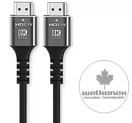 Cable Hdmi A Hdmi V2.1 8k 3m Welkonex