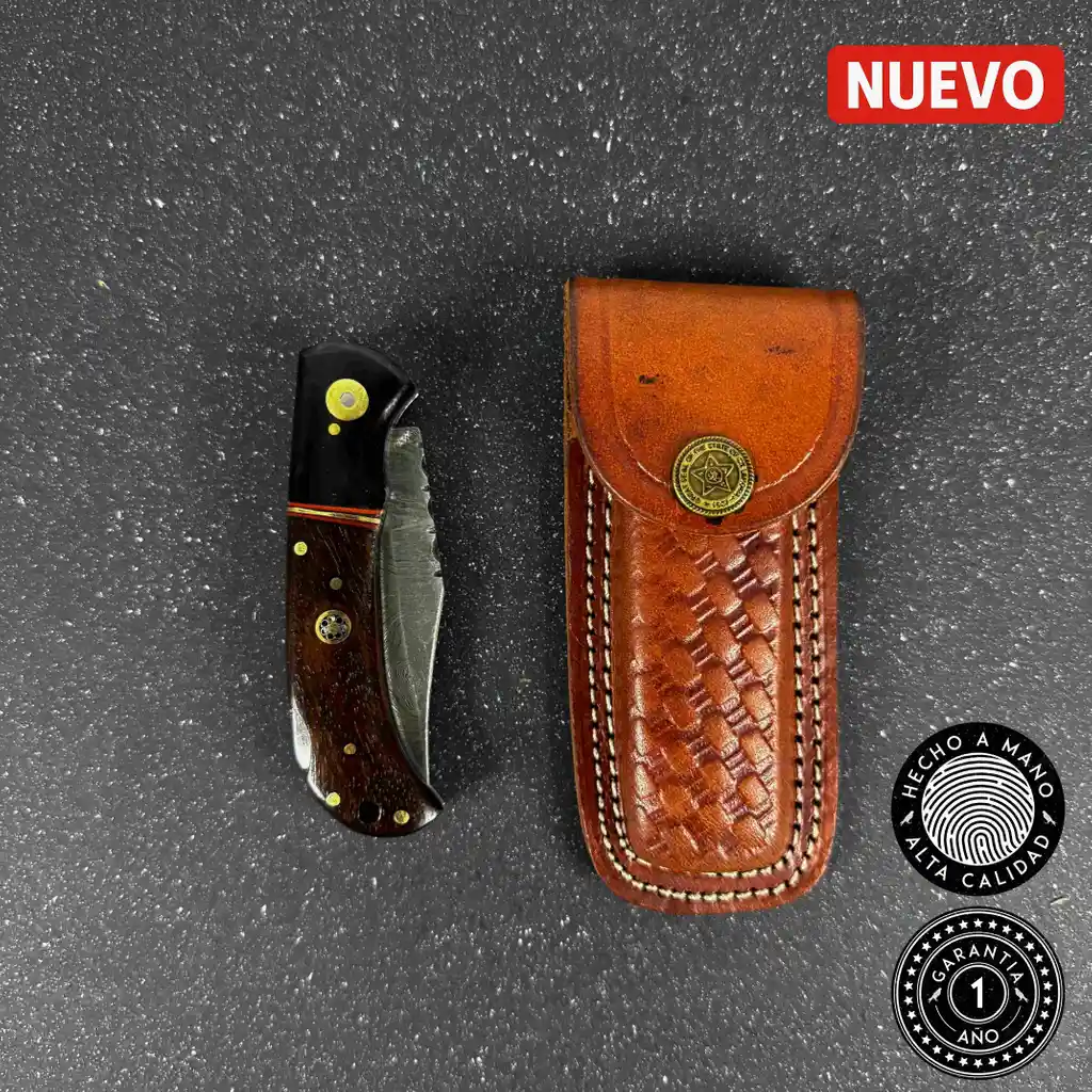 Navaja Damasco Puelo 16.5 Cm