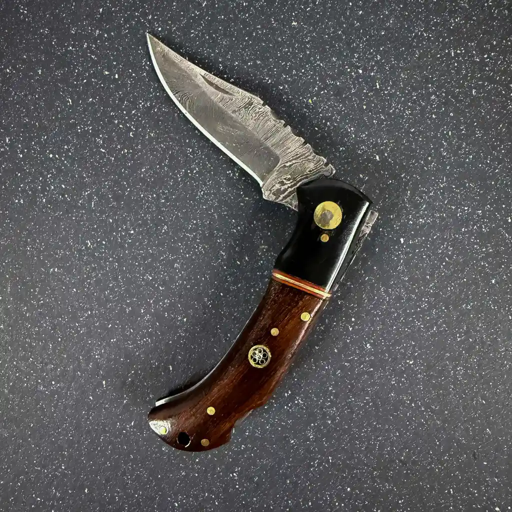 Navaja Damasco Puelo 16.5 Cm