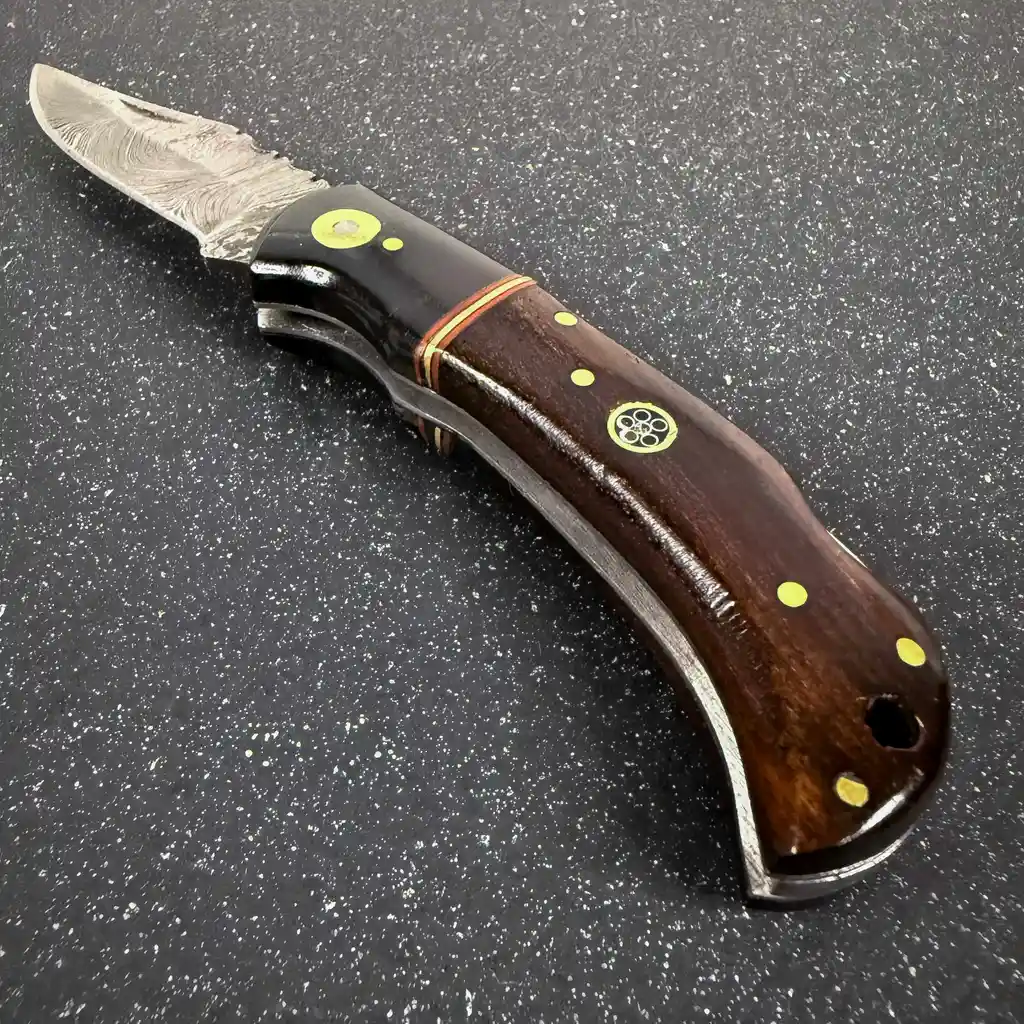 Navaja Damasco Puelo 16.5 Cm