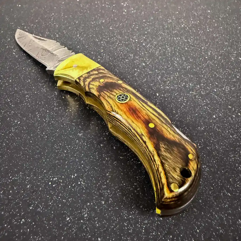 Navaja Damasco Yelcho 16.5cm