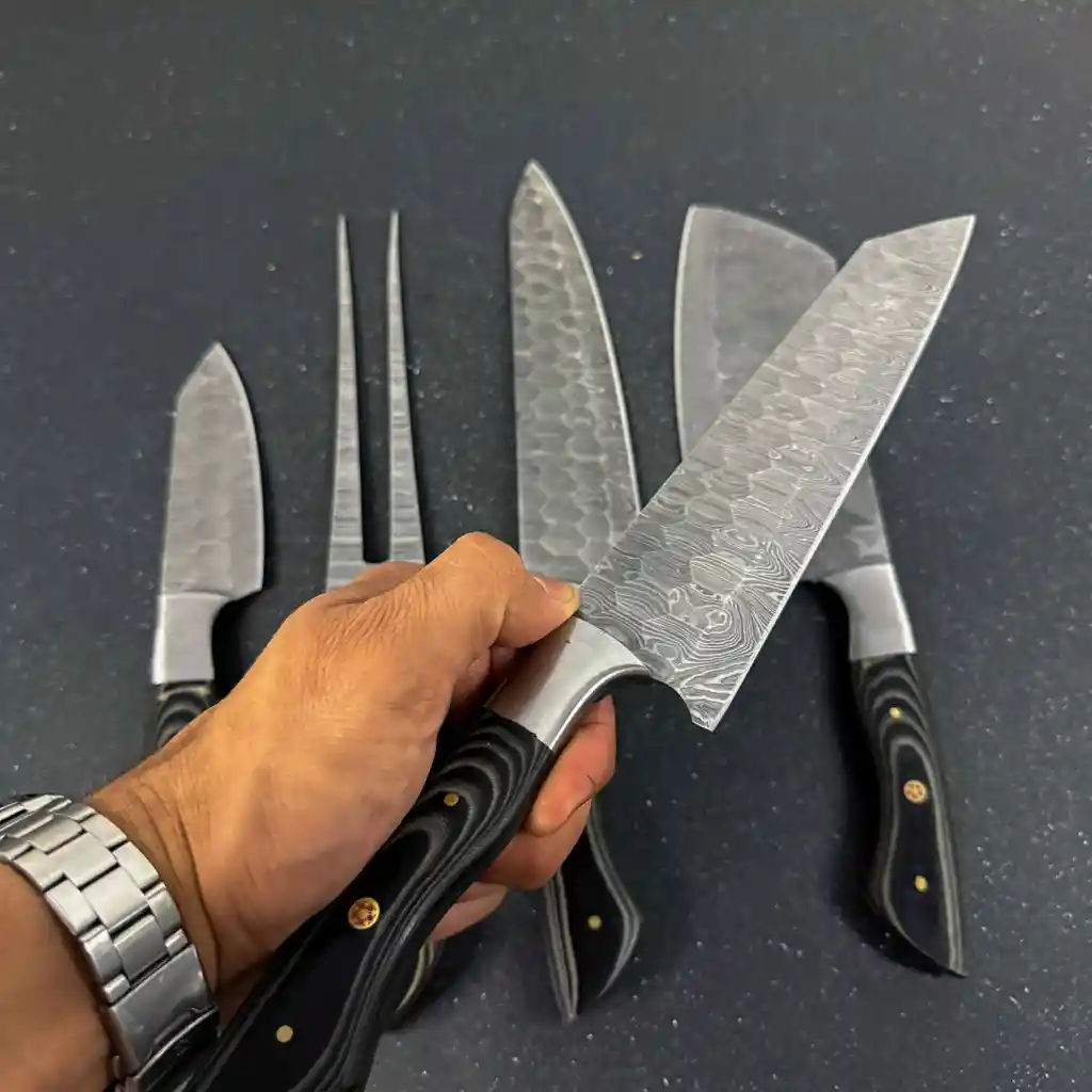 Set Cuchillo Damasco Chaltén