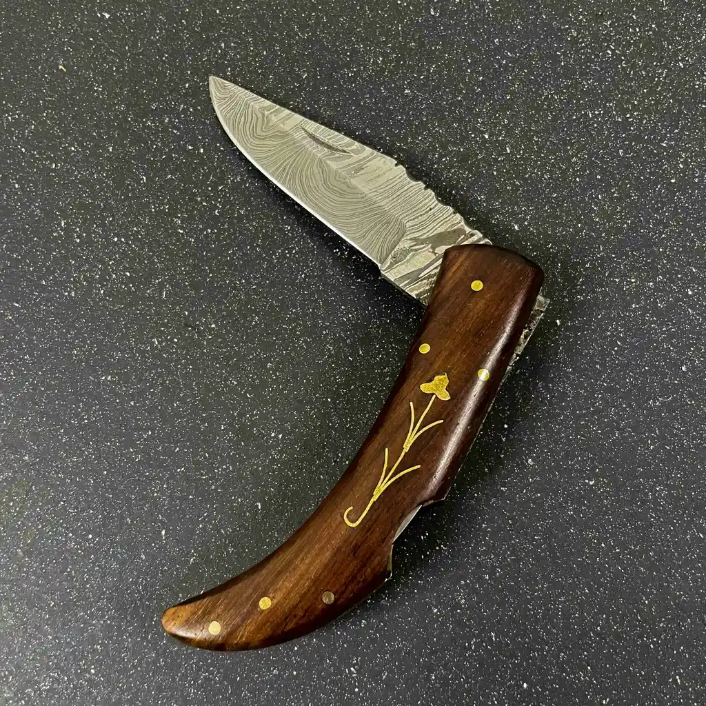 Navaja Damasco Petrohué 20cm