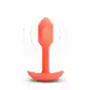 B-vibe Vibrador Snug Plug Small Orange