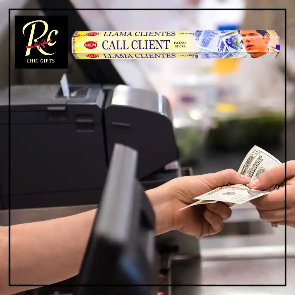 Incienso Llama Clientes - Atrae Prosperidad Y Ventas | Regalos Chic
