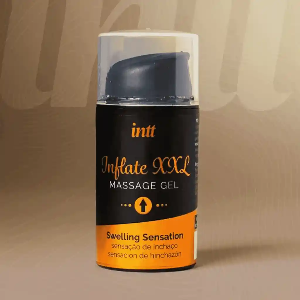 Gel Potenciador Para Pene Inflate Xxl Intt