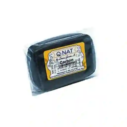 Jabon Carbon Q-nat 90 Gr