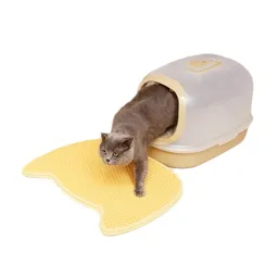 Mondo Mascotas - Alfombra Doble Capa Para Arenero De Gatos (11429)