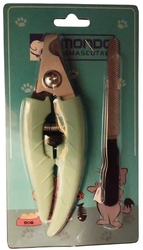 Mondo Mascotas - Corta Uñas Y Lima Para Mascotas (12950)