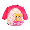 Babero Impermeable Bebe Pechera Niño Ajustable Con Mangas