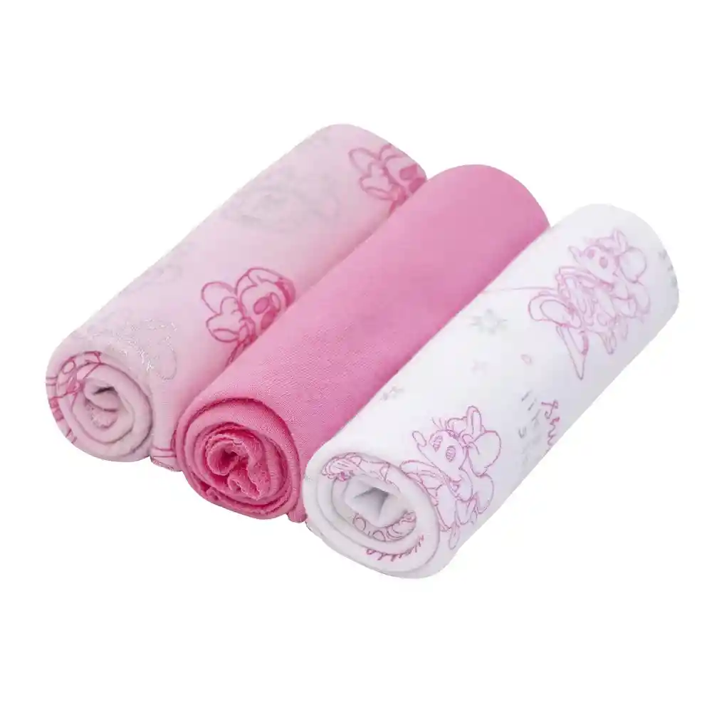 Tutitos Tutos Para Bebe Bambino Set 3 De Algodón Disney