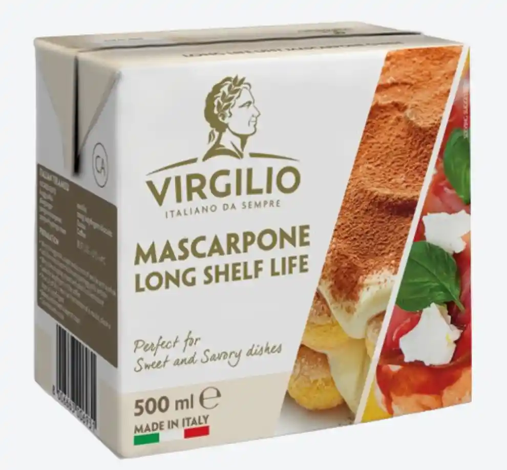 Mascarpone Long Shelf Life Virgilio 500ml