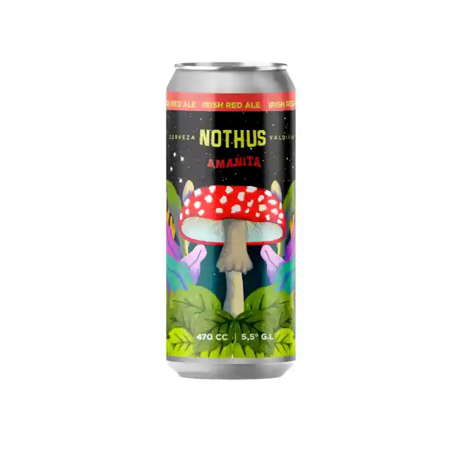 Cerveza Nothus Amanita Red Ale 4.8° 473cc