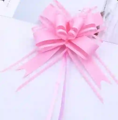 Lazo Mediano Rosado Pastel (1 Und)