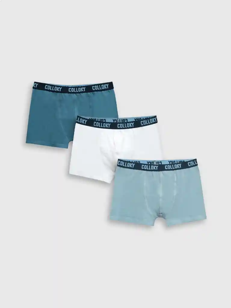 Pack 3 Bóxers Niño Boxer Basico Royal 10a