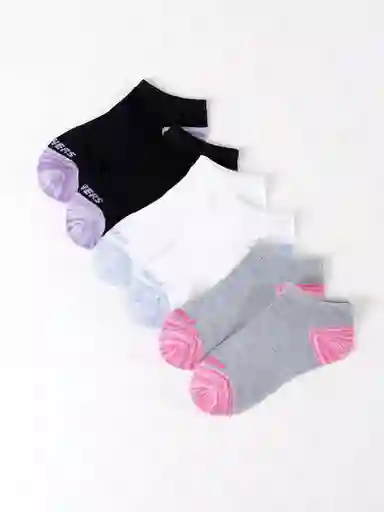 Pack 6 Calcetines Skechers - Girls Low Cutgrey - Multi