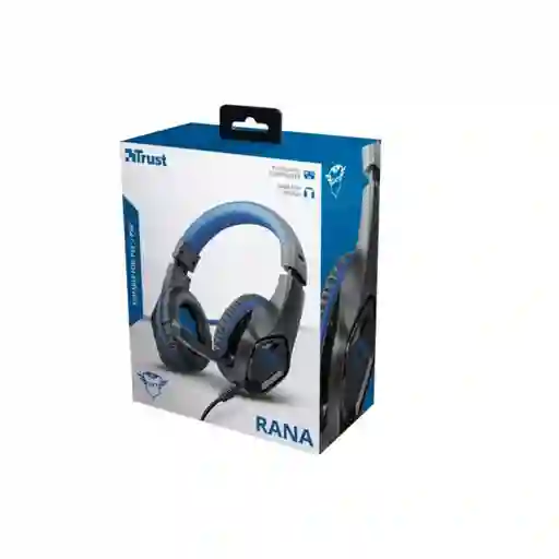 Audifonos Gamer Trust Rana Gxt 404b Ps4 Y Ps5