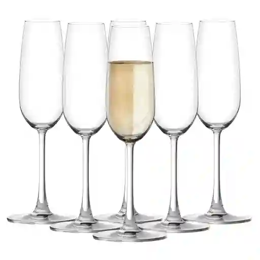 Ripley Home-set X 6 Copas Champaña Ripley Home
