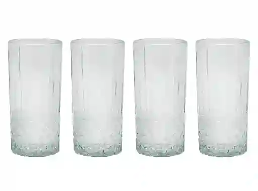 Glasso-set 4 Vasos Mix Drinks Vintage Glasso