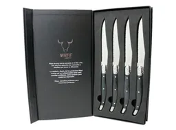 Wayu-set 4 Cuchillos Black Wayu
